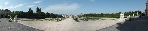 Panorama(s) of View from the Lower Belvedere, Vienna