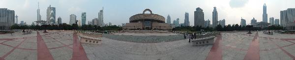 Panorama(s) of Shanghai Museum and People's Park