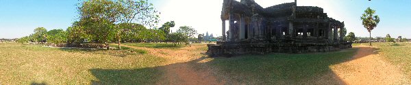 Panorama(s) of Angkor Wat grounds