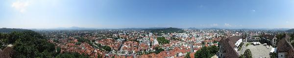 Panorama(s) of Ljubljana Castle