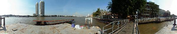Panorama(s) of Phra Athit Pier