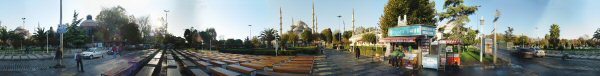 Panorama(s) of Blue Mosque and Hagia Sofia, İstanbul