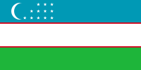 (Flag of Uzbekistan)