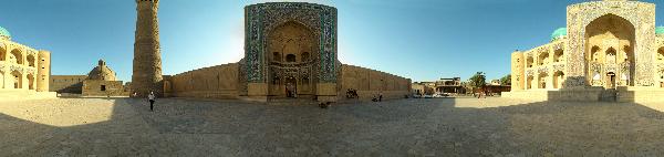 Panorama(s) of Kalon Mosque and Mir-i-Arab Madrassa