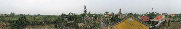 Panorama(s) of Buddhist temple, Hội An