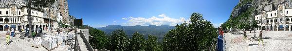 Panorama(s) of St. Vasilije Monastery, Ostrog Mountains