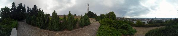 Panorama(s) of Bratislava from the Slavin Memorial