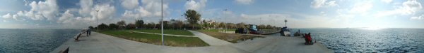 Panorama(s) of Sea of Marmara and the Blue Mosque from the İstanbul seafront
