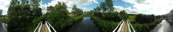 Panorama(s) of Footbridge at Nounsley